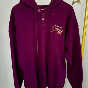 Vintage STARTER Maroon Univ of Minnesota Gophers Hoodie